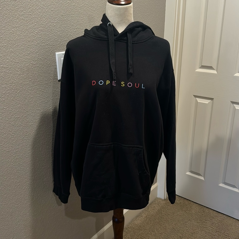 Cute sweatshirt - black - xl